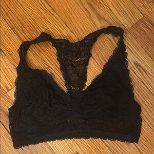 Victoria's Secret Black Lace Bralette Intimates